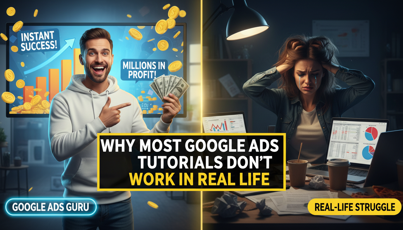 Why Most Google Ads Tutorials Don’t Work in Real Life